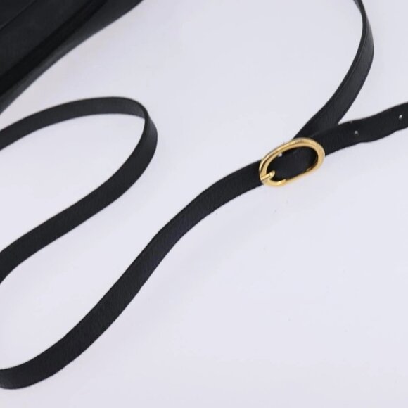 GUCCI GG Supreme Sherry Line Shoulder Bag PVC Navy Gold 98 02 087 Auth 145482 - Picture 8 of 16